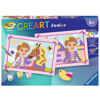 Ravensburger CreArt Junior - Kleine Prinzessin, Malen