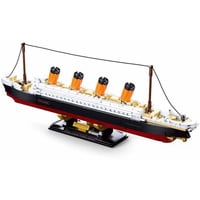 Sluban ModelBricks Titanic, Konstruktionsspielzeug Maßstab 1:700, inkl. 2 Figuren