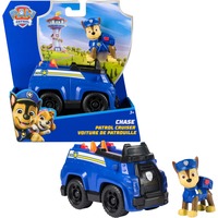 Spin Master Paw Patrol - Polizei-Fahrzeug mit Chase Spielfigur, Spielfahrzeug
