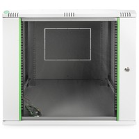 Digitus Netzwerkschrank Dynamic Basic Serie - 600x600 mm (BxT), IT-Schrank grau, 12 Höheneinheiten