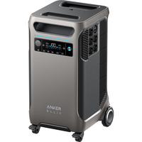 Anker SOLIX Tragbare Powerstation F3800, PowerHouse 3.840Wh grau, 6.000 Watt, 9.000 Watt max., PD