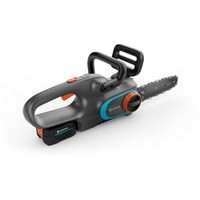GARDENA Akku-Kettensäge PowerSaw 250/18V P4A solo grau/türkis, ohne Akku und Ladegerät, POWER FOR ALL ALLIANCE