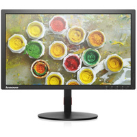 Lenovo T2224PD Generalüberholt, LED-Monitor 54.6 cm (21.5 Zoll), schwarz, FullHD, IPS, HDMI, DisplayPort, VGA, USB-Hub