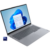 Lenovo ThinkBook 16 G7 IML (21MS004SGE), Notebook grau, Intel® Core™ Ultra 5 125U, Intel® Graphics, 32 GB DDR5, 1 TB (1 TB SSD), Windows 11 Pro 64-Bit