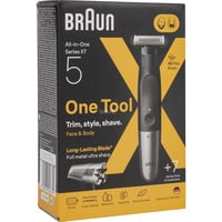 Braun Series X XT5100 Face + Body, Bartschneider schwarz/silber