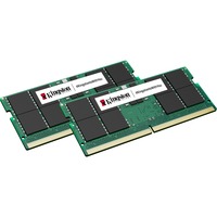 Kingston SO-DIMM 64 GB DDR5-5600 (2x 32 GB) Dual-Kit, Arbeitsspeicher grün, KVR56S46BD8K2-64, Value RAM