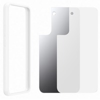 SAMSUNG Frame Cover, Handyhülle weiß/transparent, Samsung Galaxy S22+