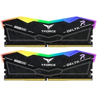 Team Group DIMM 32 GB DDR5-6600 (2x 16 GB) Dual-Kit, Arbeitsspeicher schwarz, FF3D532G6600HC34DC01, Delta RGB, INTEL XMP