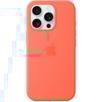 Apple Silikon Case mit MagSafe, Handyhülle orange, iPhone 16 Pro