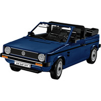 COBI Volkswagen Golf Cabriolet, Konstruktionsspielzeug blau, Maßstab: 1:12