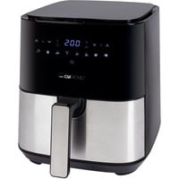 Clatronic Heißluftfritteuse FR 3782 H schwarz/edelstahl, 1.450 Watt, Korb 5 Liter