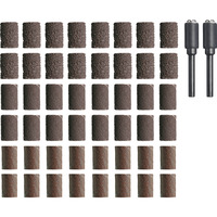 Dremel Schleifband-Set 770B-02 Ø 6,4 mm, Schleifblatt 48 Stück, Schaft Ø 3,2 mm