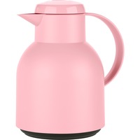 Emsa SAMBA Isolierkanne, 1 Liter rosa, QUICK PRESS Verschluss