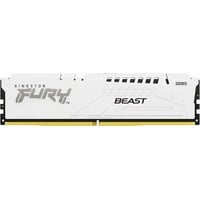 Kingston FURY DIMM 32 GB DDR5-6400, Arbeitsspeicher weiß, KF564C32BWE-32, FURY Beast, INTEL XMP, AMD EXPO