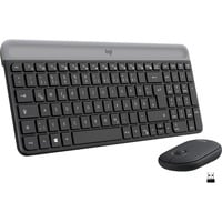 Logitech MK470 Slim Combo, Desktop-Set graphit, DE-Layout, Scherenmechanik