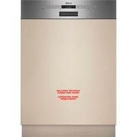 Neff S145EAS01E, Spülmaschine edelstahl (gebürstet), 60 cm, Home Connect