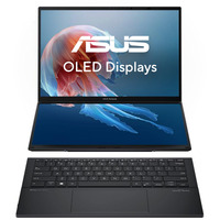 ASUS Zenbook Duo (UX8406CA-QL263W), Notebook grau, Intel® Core™ Ultra 9 285H, Intel® Arc™ Graphics, 32 GB LPDDR5X, 1 TB (1 TB SSD), Windows 11 Home