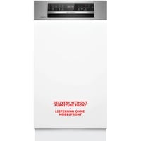 Bosch SPI6EMS17E Serie 6, Spülmaschine edelstahl (gebürstet), 45 cm, Home Connect