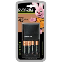 Duracell Hi-Speed Charger AA/AAA, Ladegerät schwarz