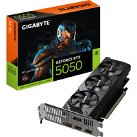 GIGABYTE GeForce RTX 5050 OC Low Profile 8G, Grafikkarte DLSS 4, 2x DisplayPort, 2x HDMI 2.1