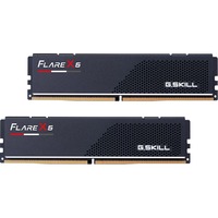 G.Skill DIMM 64 GB DDR5-5200, Arbeitsspeicher schwarz, F5-5200J4040A32GX2-FX5, Flare X5, AMD EXPO