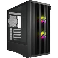 FSP M330, Tower-Gehäuse schwarz, Tempered Glass