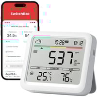 SwitchBot Meter Pro CO2, CO2-Messgerät weiß