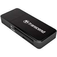 Transcend TS-RDF5K, Kartenleser schwarz, USB 3.2 (5 Gbit/s)