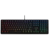 CHERRY G80-3000N RGB, Tastatur schwarz, EU-Layout (QWERTY), Cherry MX Silent Red