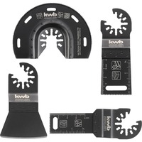 EINHELL Multitool-Set 49708850, 4-teilig, Sägeblatt-Satz für Holz, Kunststoff, für Multifunktionswerkzeuge
