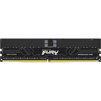 Kingston FURY DIMM 16 GB DDR5-6400 ECC, Arbeitsspeicher schwarz, KF564R32RBE-16, Renegade Pro, Registred, INTEL XMP, AMD EXPO