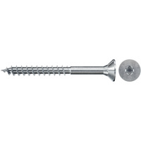 fischer Spanplattenschraube ClassicFast II 4,0x45 Senkkopf TX 500 Stück, mit Teilgewinde, verzinkt