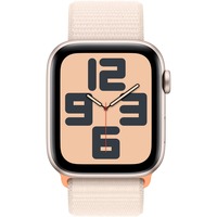 Apple Watch SE (2023), Smartwatch Polarstern, 44 mm, Sport Loop, Aluminium, Cellular