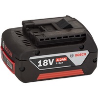 Bosch Einschub-Akkupack 18V 4 Ah Li-Ion schwarz/rot