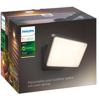 Philips HUE White Welcome Outdoor Flutlicht, LED-Leuchte schwarz