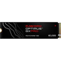 SanDisk Optimus GX PRO 1 TB, SSD schwarz, PCIe 5.0 x4, NVMe, M.2 2280