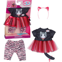 ZAPF Creation BABY born® Katzen-Outfit 43cm, Puppenzubehör 