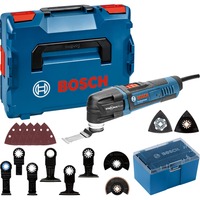 Bosch Multi-Cutter GOP 30-28 Professional, Multifunktions-Werkzeug blau/schwarz, L-BOXX, 300 Watt, inkl. Zubehör