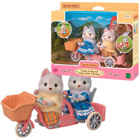 EPOCH Sylvanian Families - Tandem Spielset mit Figuren, Konstruktionsspielzeug 