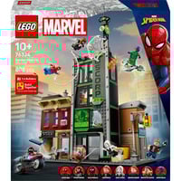 LEGO 76324 Marvel Supe Heroes Spider-Man vs. Oscorp, Konstruktionsspielzeug
