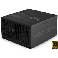NZXT C1200 Gold ATX 3.1, PC-Netzteil schwarz, 1x 16-Pin Grafikkarten Stecker, Kabel-Management, 1200 Watt
