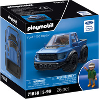 PLAYMOBIL 71858 X Ford F-150 Raptor, Konstruktionsspielzeug 