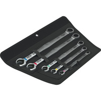 Wera 6007 Joker 5 Set 1 Maul-Ringratschenschlüssel-Satz, 5‑teilig, Schraubenschlüssel mit Haltefunktion