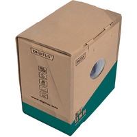 Digitus Professional Cat.6 U/UTP Verlegekabel simplex, Dca violett, 305 Meter Easy Pull Box
