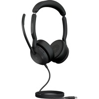 Jabra Evolve2 50, Headset schwarz, Stereo, Microsoft Teams, USB-C