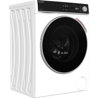 SHARP ES-NFB714CWA-DE, Waschmaschine weiß/schwarz