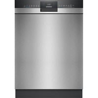 Siemens SN43ES02AE IQ300, Spülmaschine edelstahl (gebürstet)/schwarz, 60 cm, Home Connect