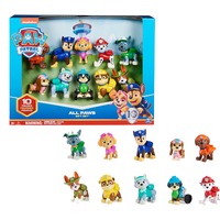 Spin Master PAW Patrol - Action Pack Pups Geschenkset, Spielfigur 10 Hundefiguren