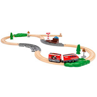 BRIO World - Zugset mit Rückziehmotor, Spielfahrzeug