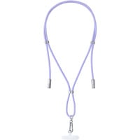Intenso Handykette und Lade-/Datenkabel Cell Phone Charging Lanyard violett, 1,65 Meter, USB-C, PD3.0 / QC4.0, Nylon